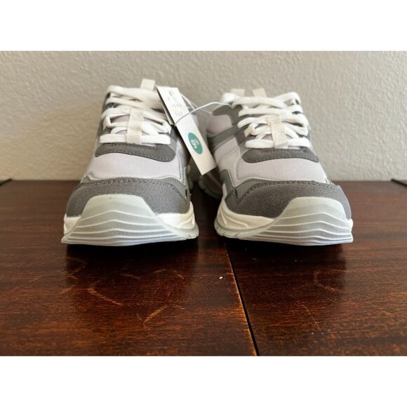 A New Day Indigo Sneaker Womens Sz 9.5 Gray Memory Foam Comfort Athletic Shoes - Picture 4 of 10